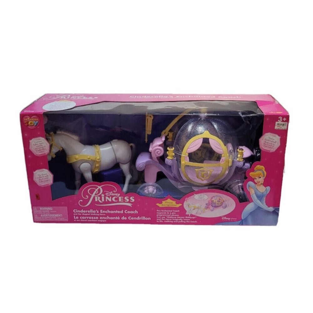 New Disney Princess Cinderella’s Enchanted Coach Disney Store Exclusive by T…